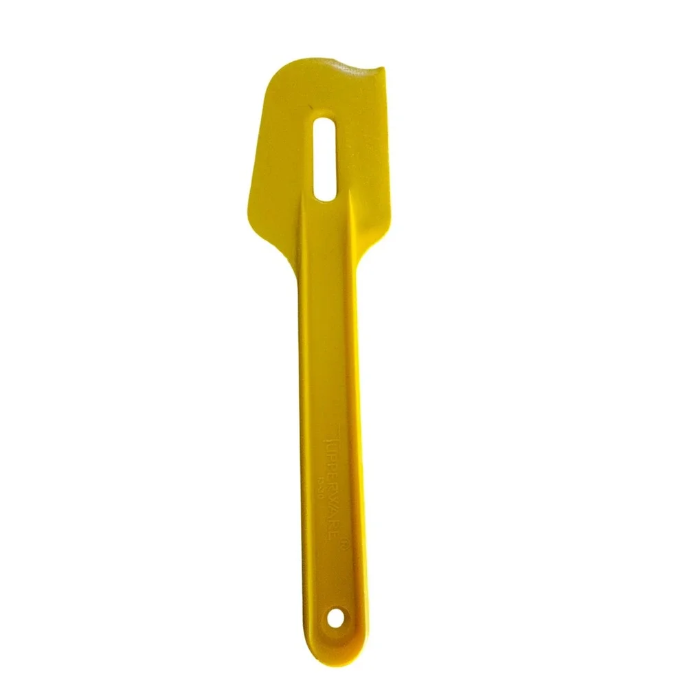 Vintage Tupperware Yellow Paddle Scraper Spatula Kitchen Utensil 13-30 Retro